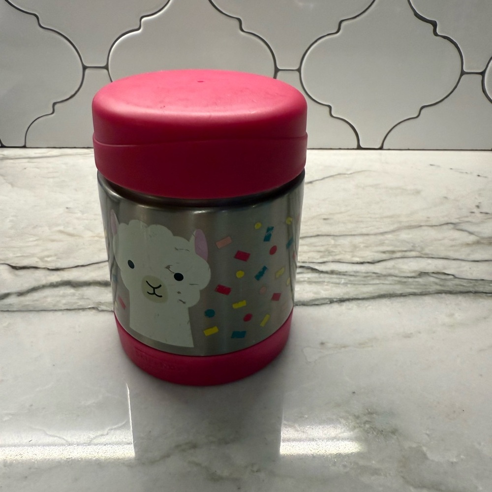 Skip Hop  Insulated Food Jar, Llama 🦙 , Stainless Steel, Holds 11oz